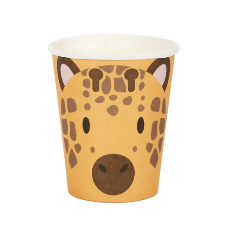 6 GOBELETS EN CARTON SAVANE  EA10225